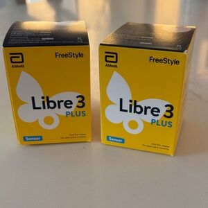Abbott FreeStyle Libre 3 Plus Sensor - Yellow Packaging